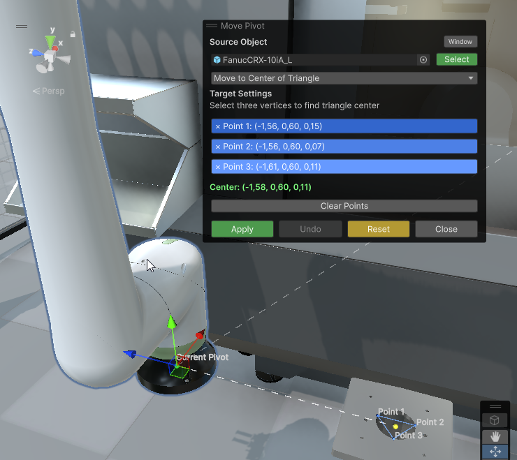 Move Pivot Scene View