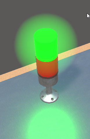 Lamp status indicator