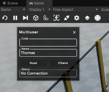Multiuser Window Interface