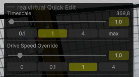 Simulation Speed Controls