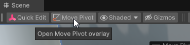 Move Pivot Overlay Button